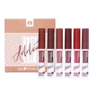 Kit-Labiales-Lip-Addict-Nudes-X6-Trendy